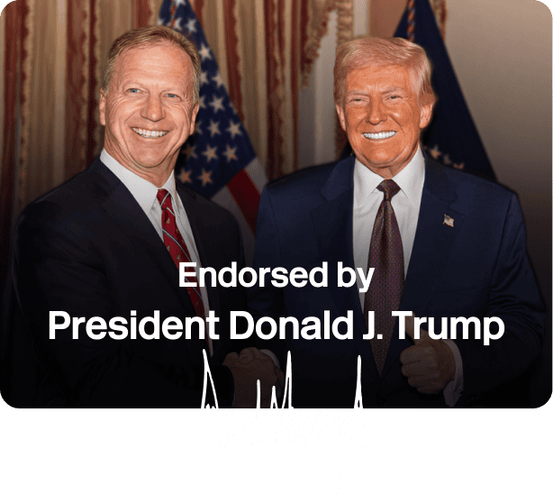 Endorsed by President Donald J. Trump, Kevin Hern supports conservative values and strong leadership.